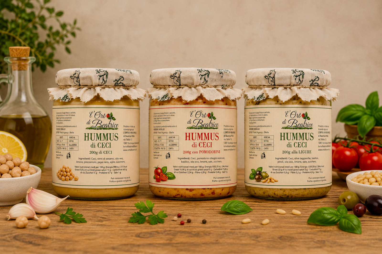vendita hummus biella